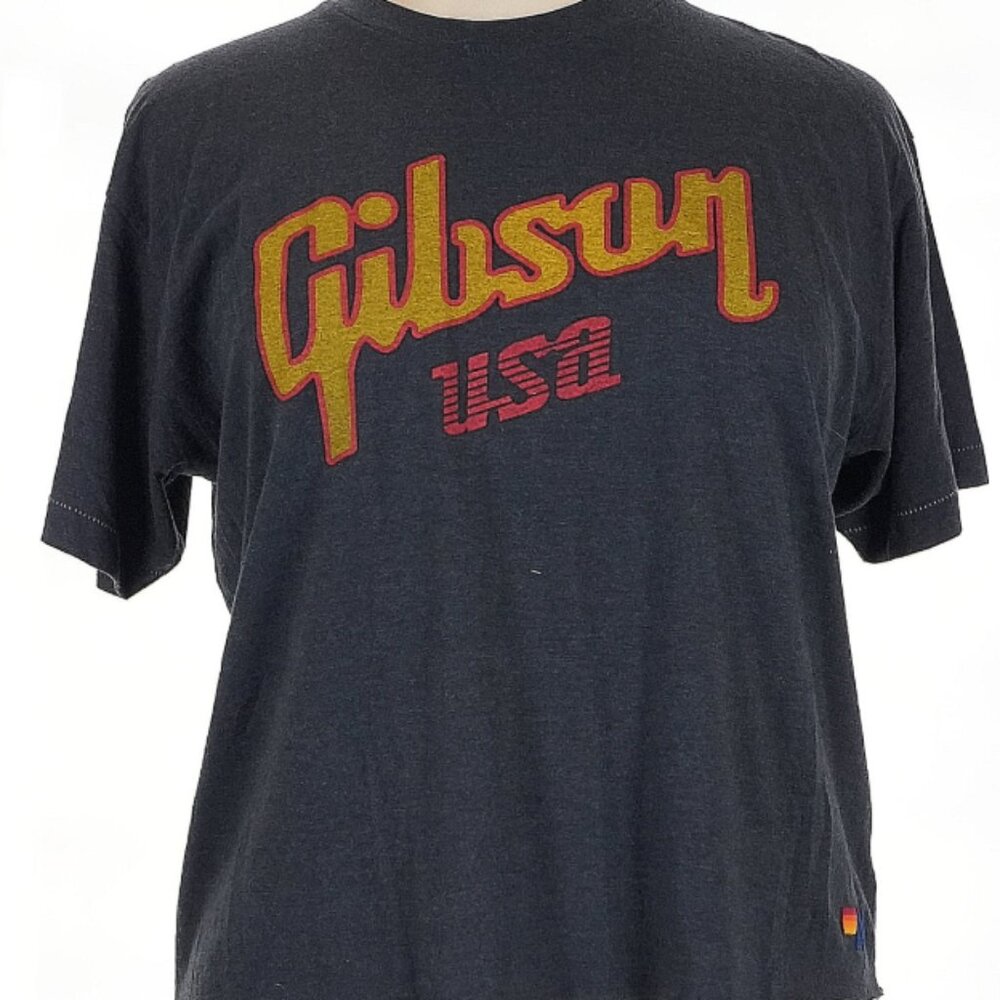 Aviator Nation RARE Gibson collaboration tee boyfriend size xs